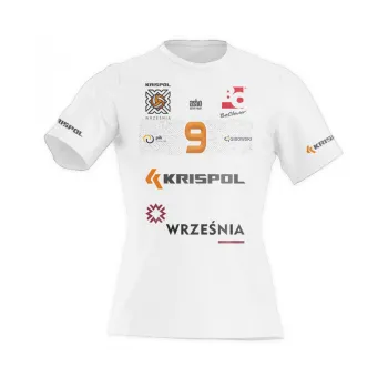 Koszulka sparingowa KRISPOL Września Sezon 2020/2021 ASHO Biała